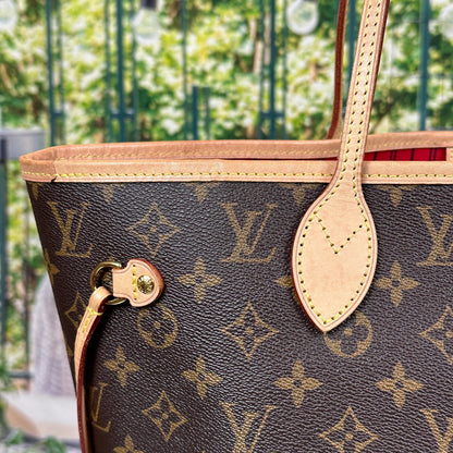 Louis Vuitton Monogram Neverfull MM Cerise