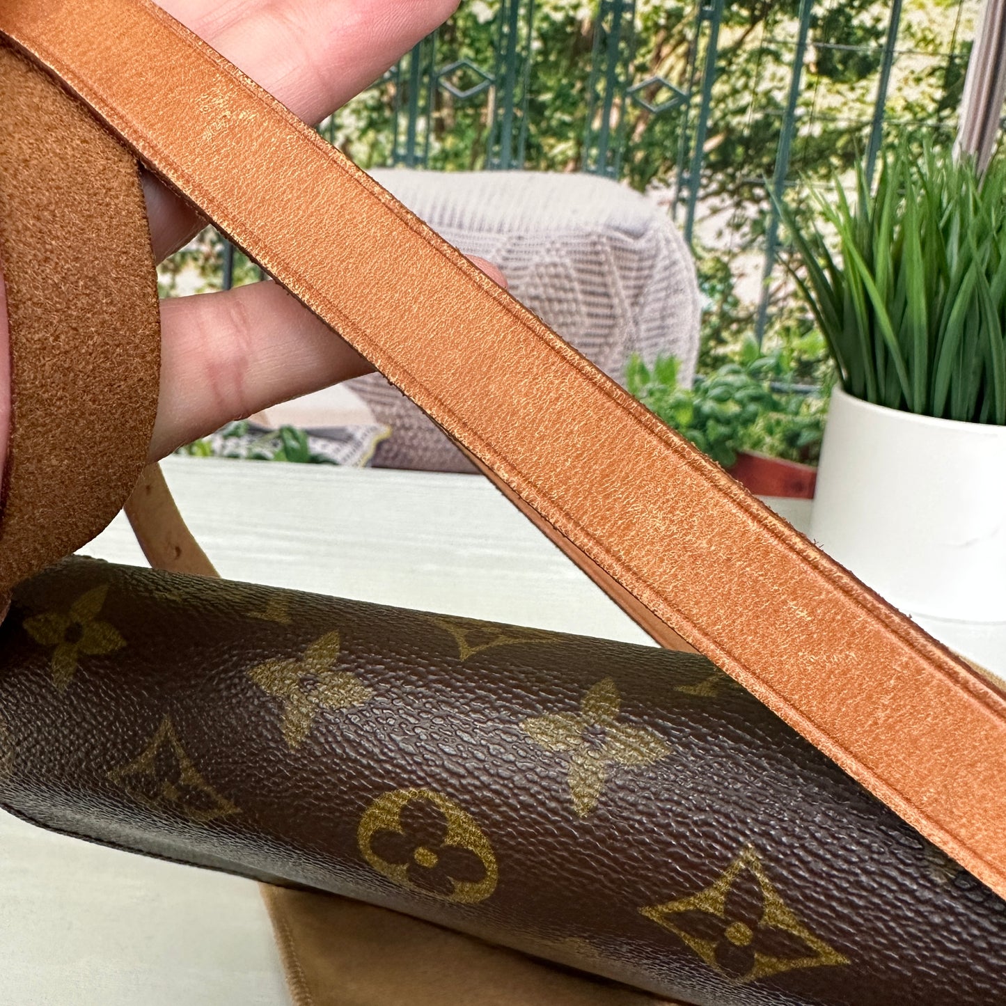 Louis Vuitton Monogram Cartouchiere PM