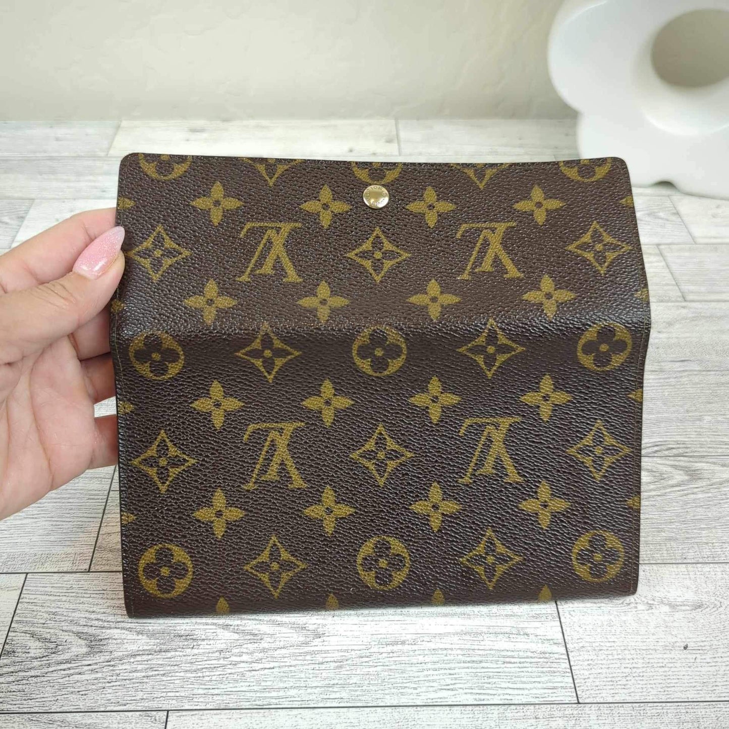 Louis Vuitton Vintage Monogram Sarah Wallet