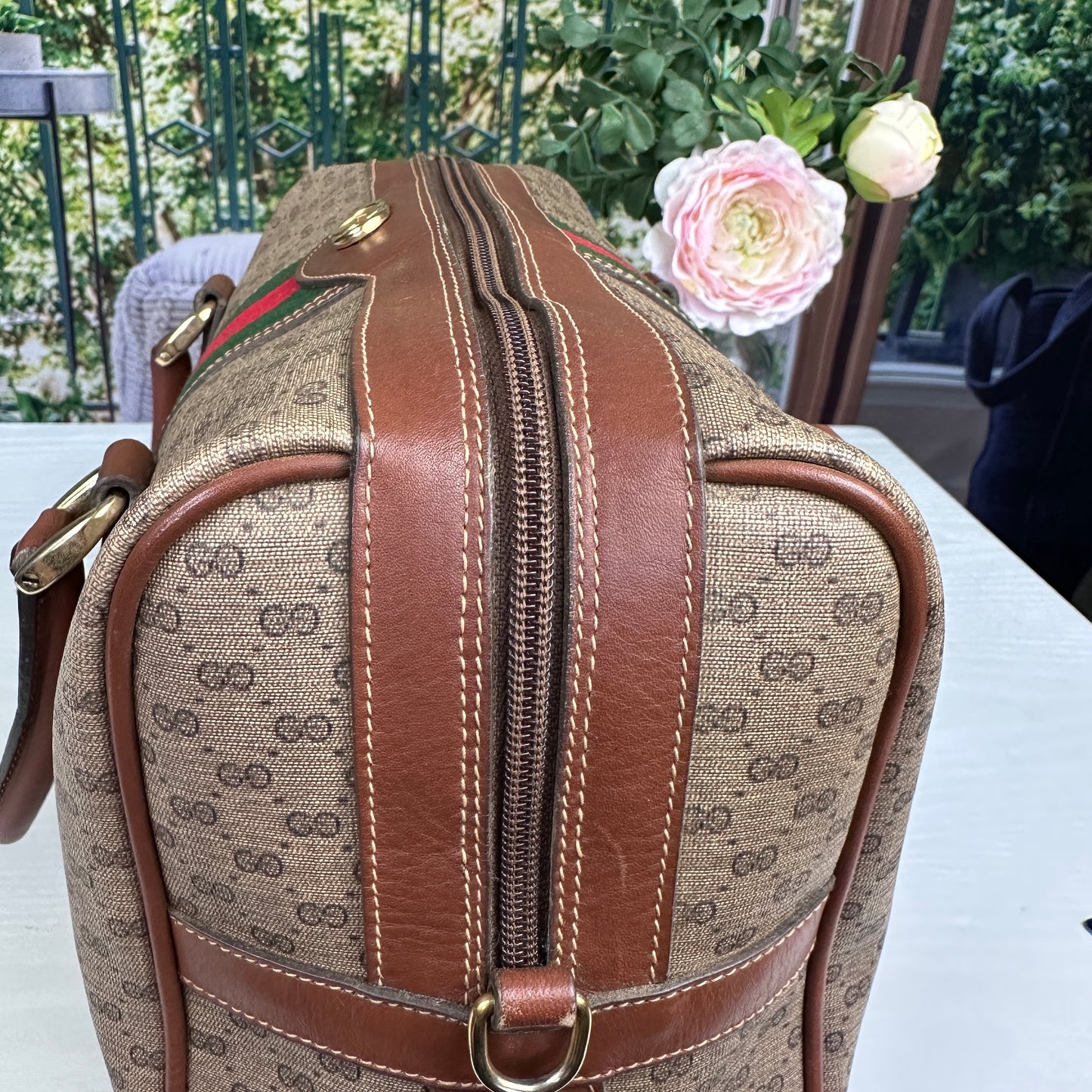 Gucci Vintage Sherryline Boston Bag
