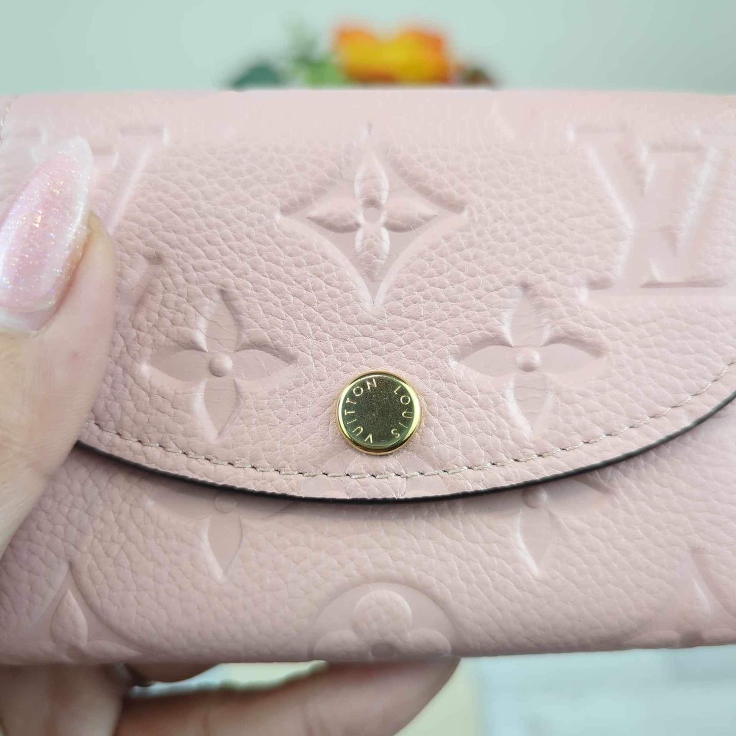 Louis Vuitton Empriente Leather Rosalie Coin Wallet