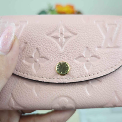Louis Vuitton Empriente Leather Rosalie Coin Wallet