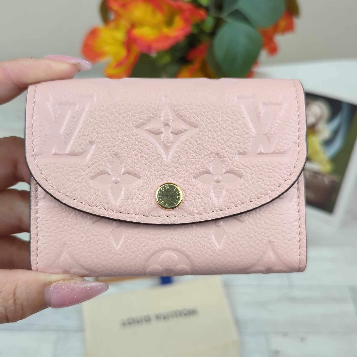 Louis Vuitton Empriente Leather Rosalie Coin Wallet