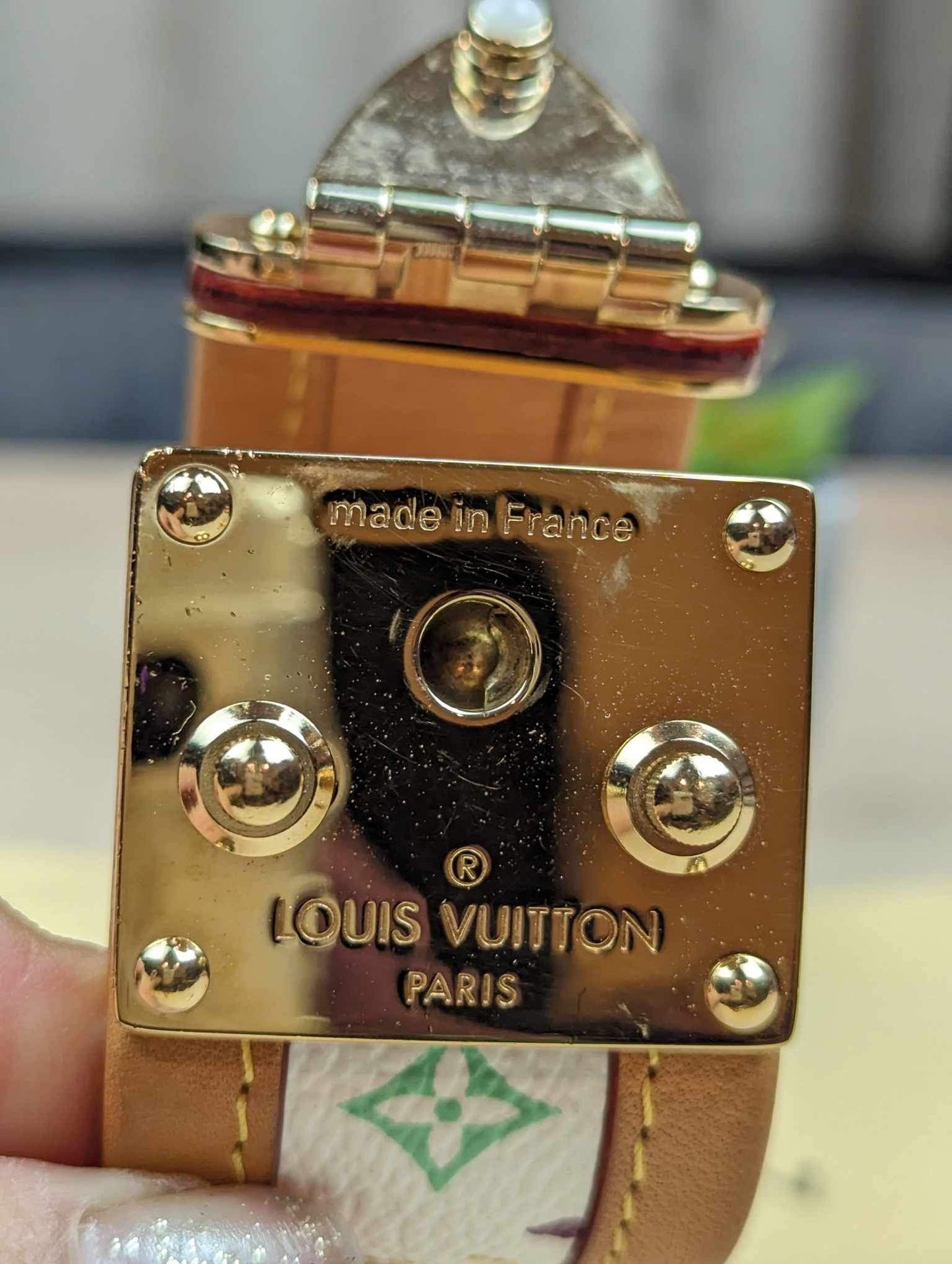 Louis Vuitton Limited Edition Multicolor S lock Bracelet