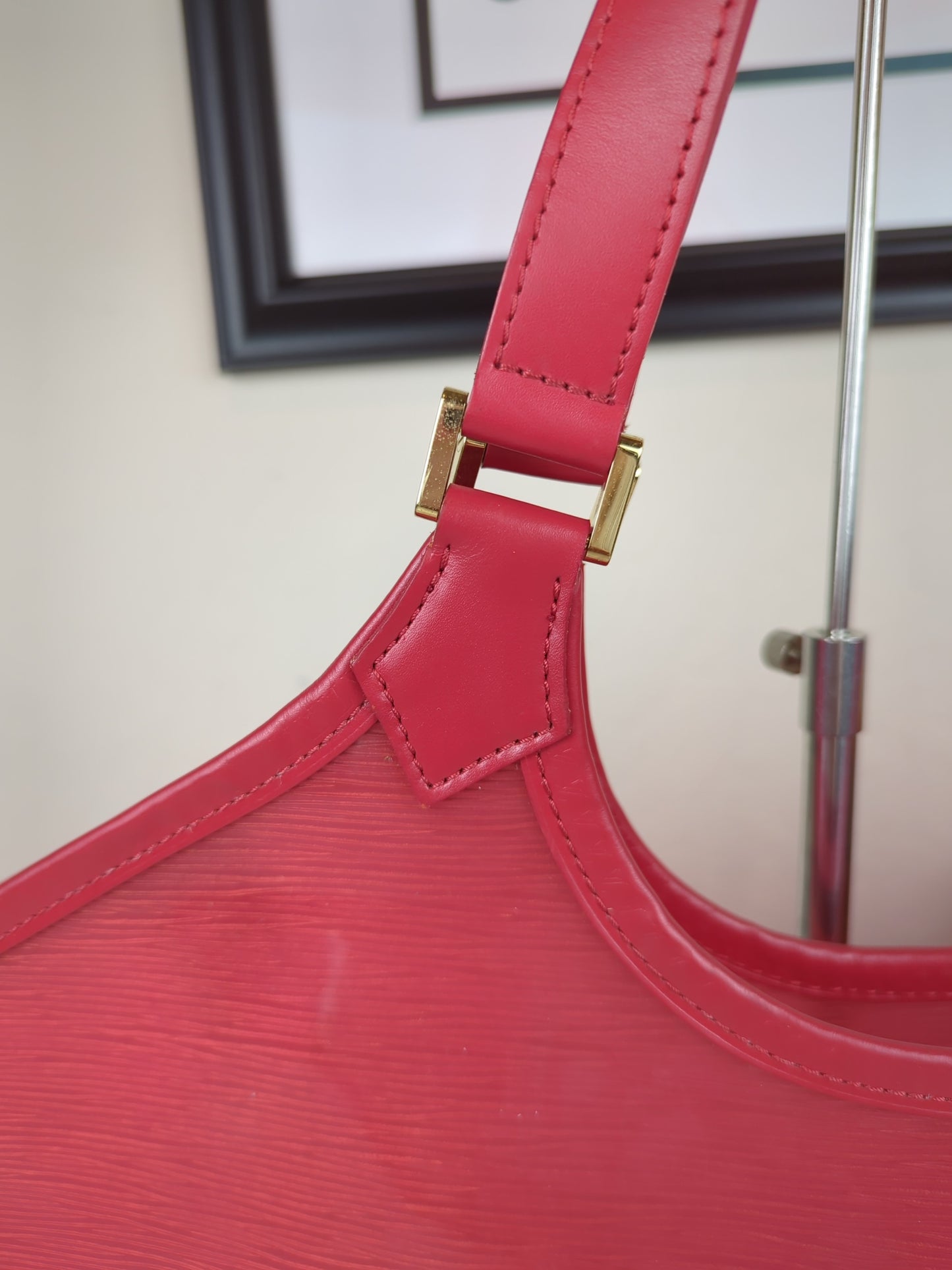 Louis Vuitton Epi Plage Baia Beach Grenadine Red