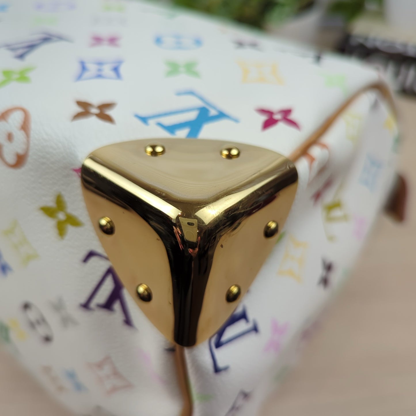 Louis Vuitton Murakami White Multicolor Monogram Speedy 30