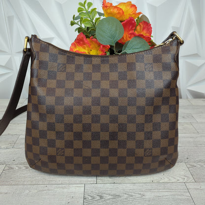 Louis Vuitton Damier Ebene Bloomsbury PM Crossbody Bag