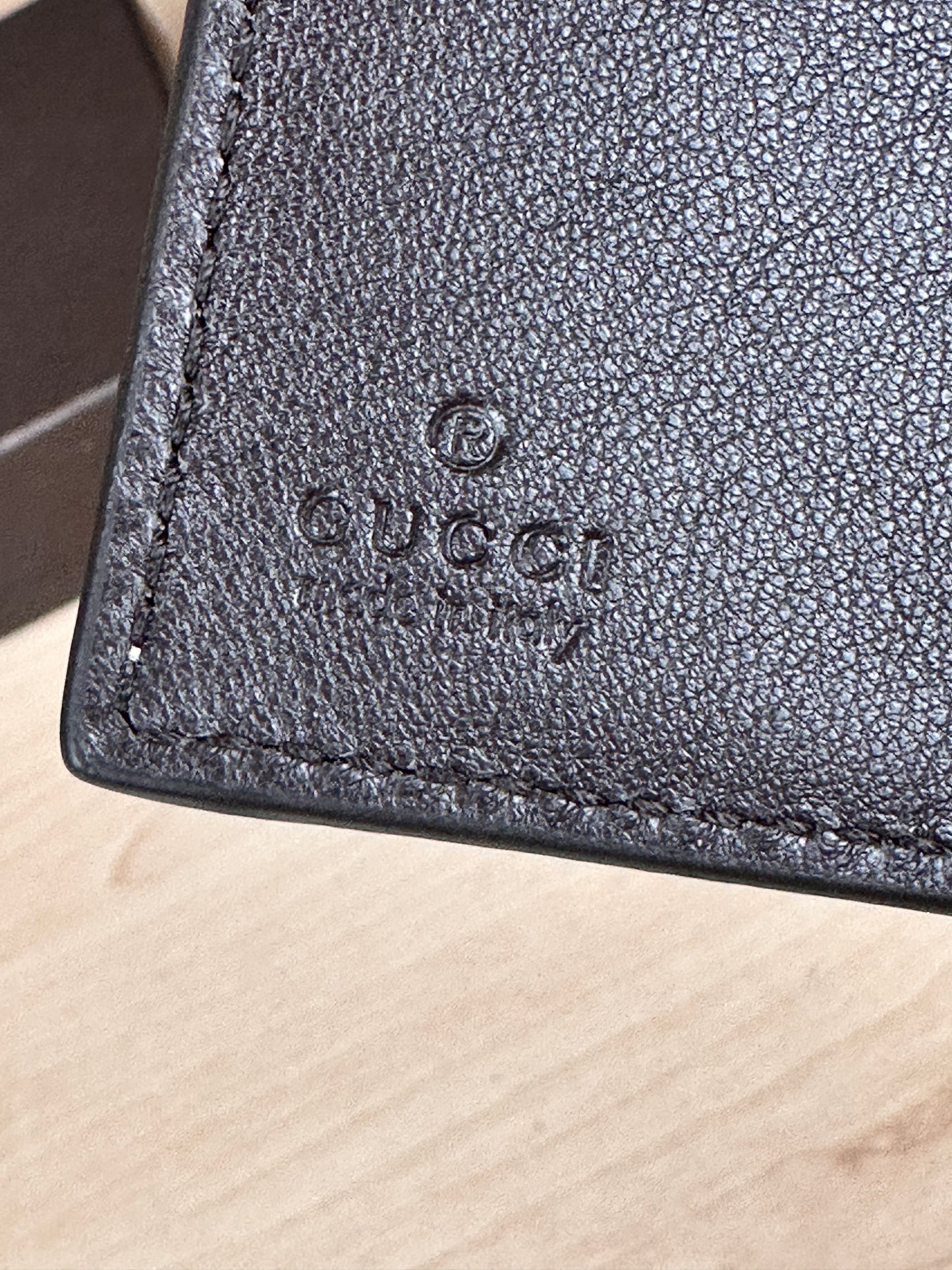 Gucci Micro GG Unisex Bifold Wallet Brown