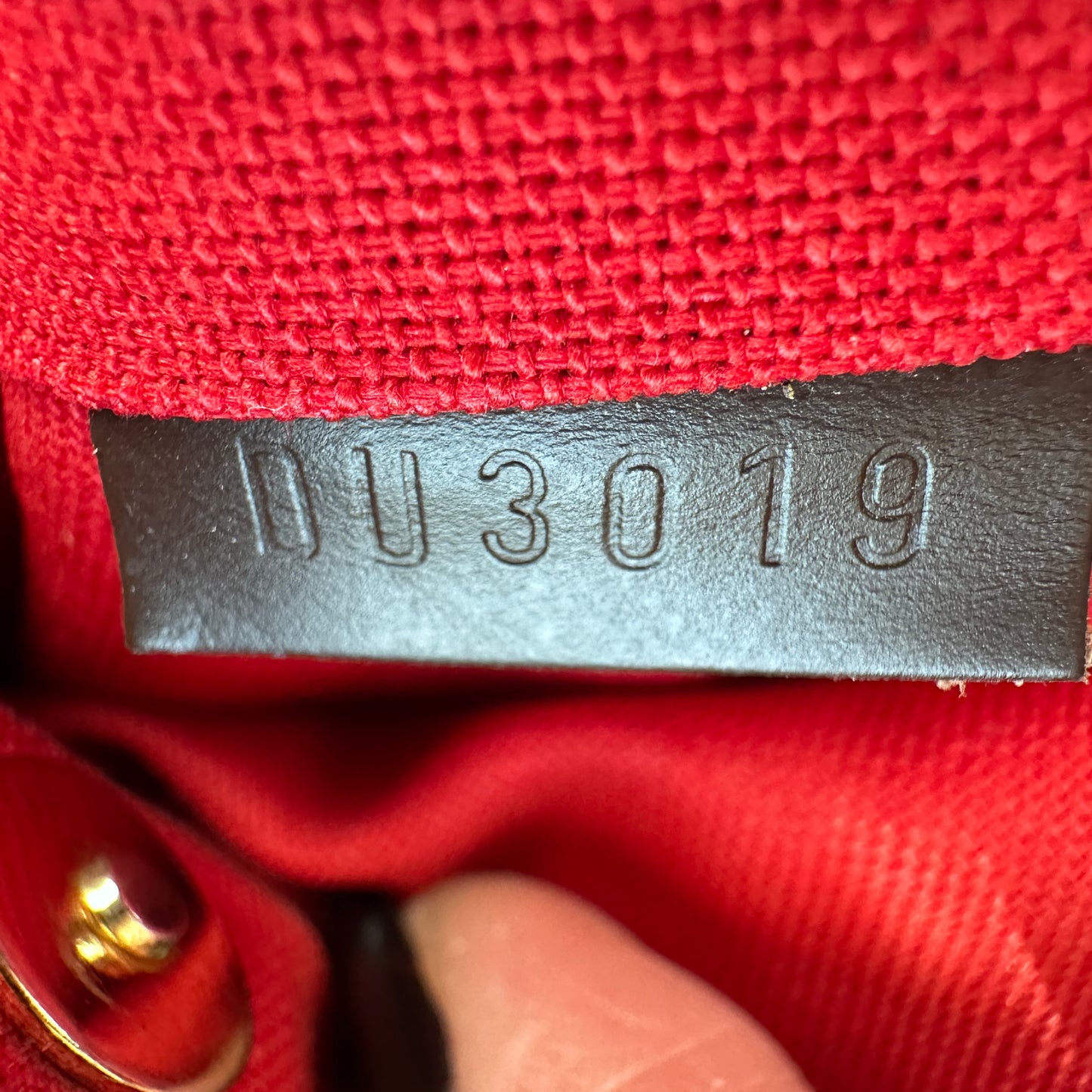 Louis Vuitton Damier Ebene Bloomsbury PM Crossbody Bag