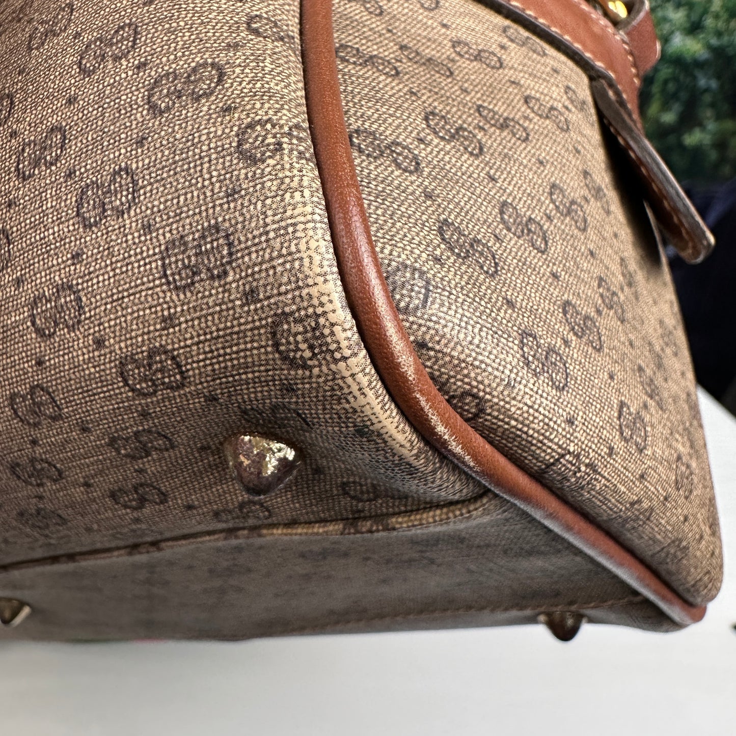 Gucci Vintage Sherryline Boston Bag