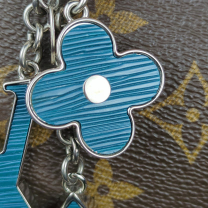 Cyan Fleur D'Epi Bag Charm