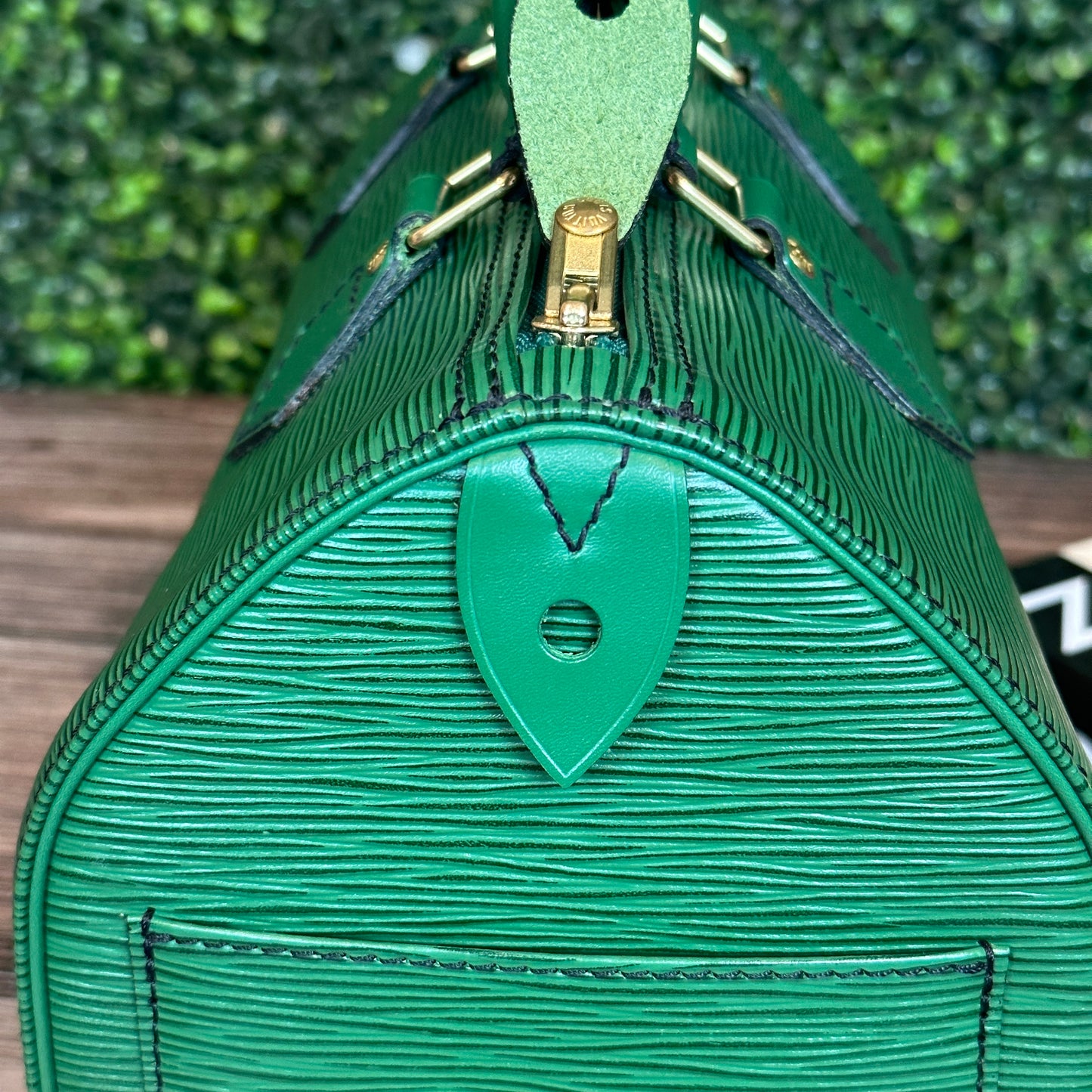 Louis Vuitton Speedy 25 Borneo Green Epi Leather