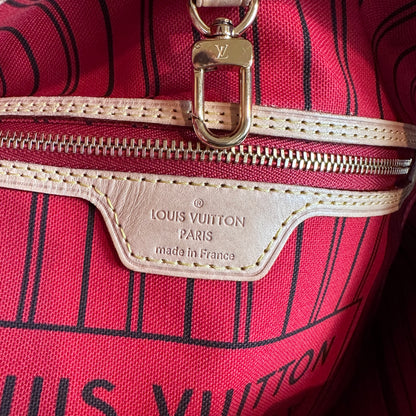 Louis Vuitton Monogram Neverfull MM Cerise
