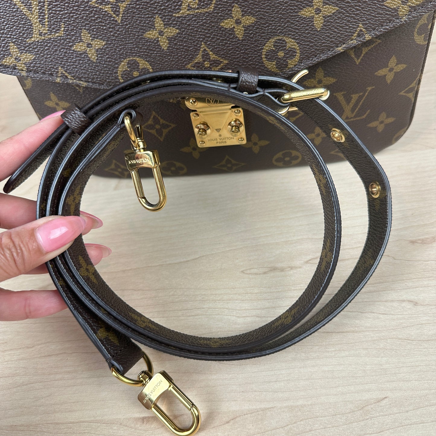 Louis Vuitton Monogram Pochette Metis