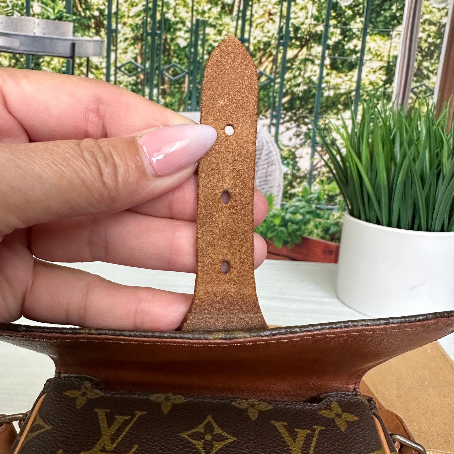 Louis Vuitton Monogram Cartouchiere PM