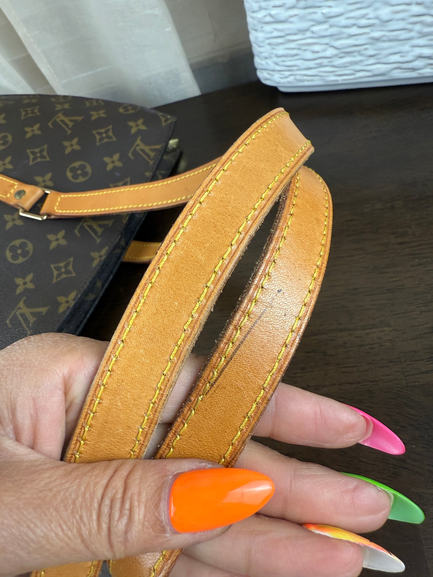 Vintage Monogram Babylone Tote