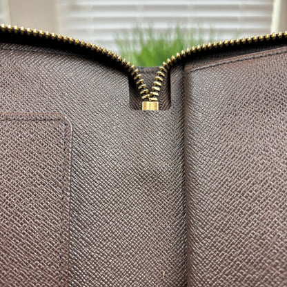 Louis Vuitton XL Zippy Organizer Damier Ebene