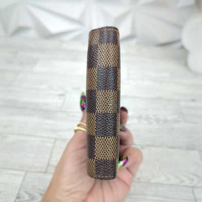 Louis Vuitton Damier Ebene Compact Bifold Zip Wallet