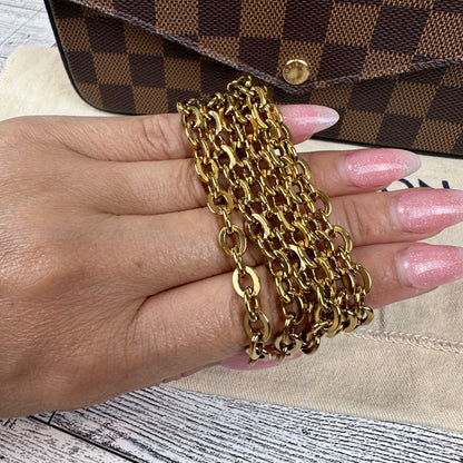Louis Vuitton Félicie Pochette Damier Ebene