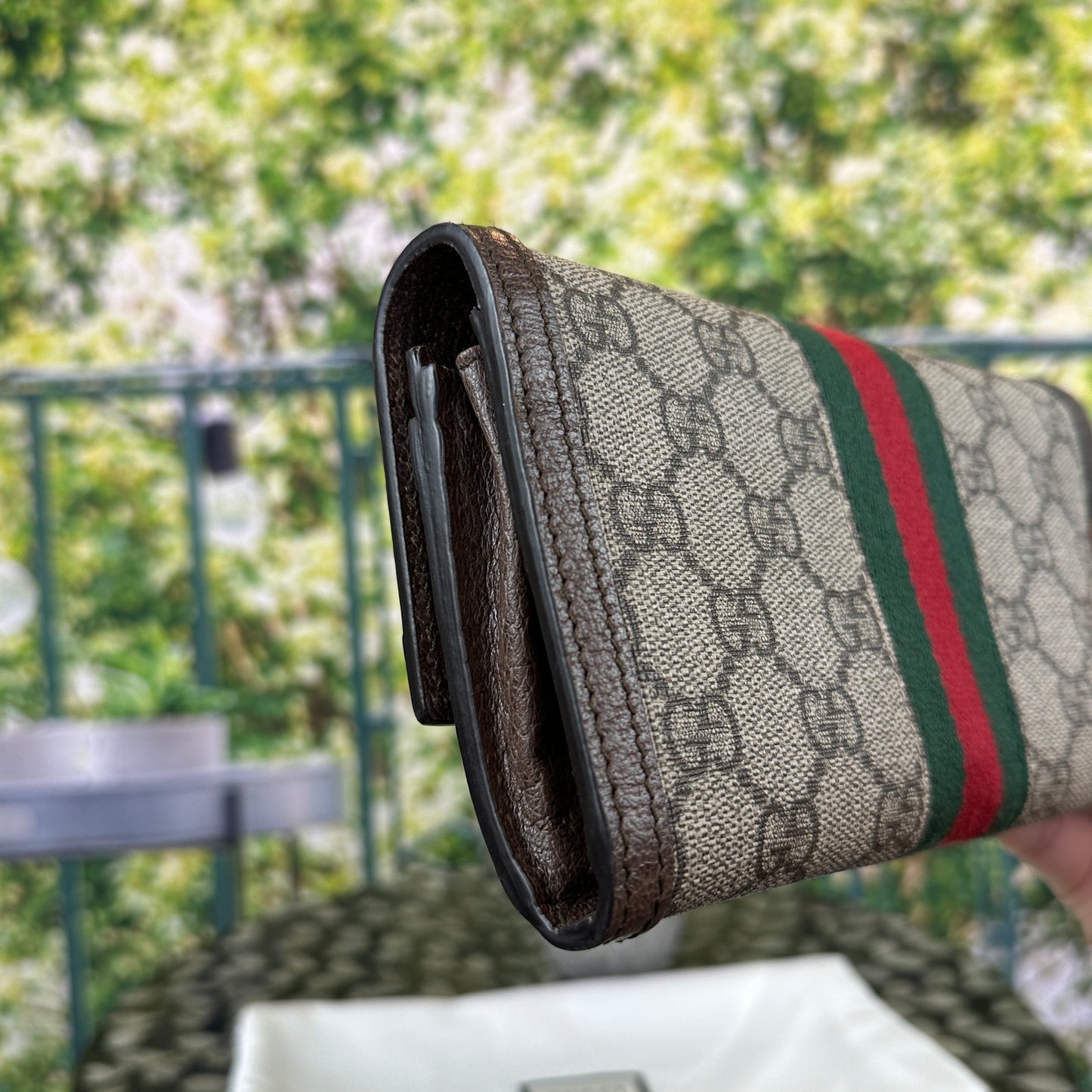Gucci Ophidia GG Continental Wallet