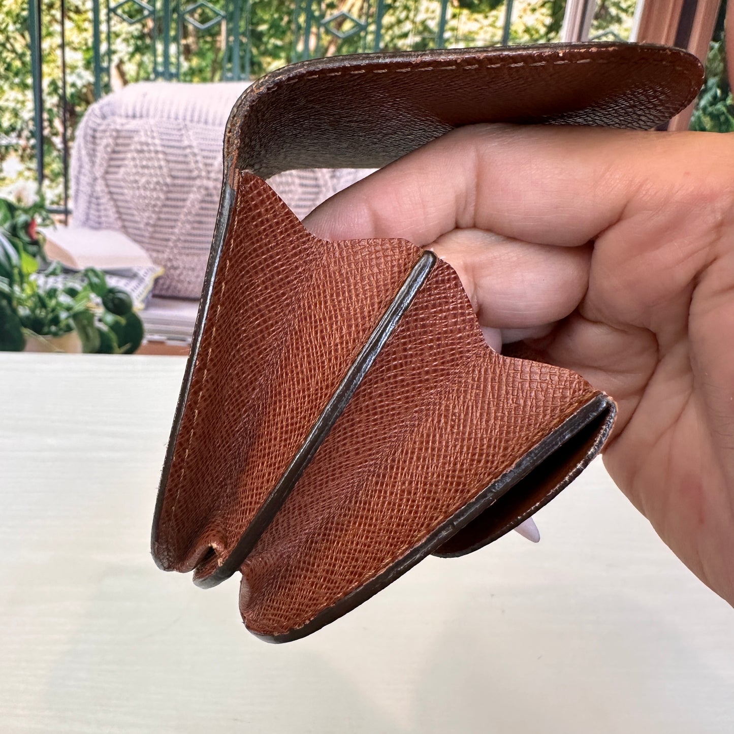 Louis Vuitton Monogram Porte-Monnaie Gousset Change Purse
