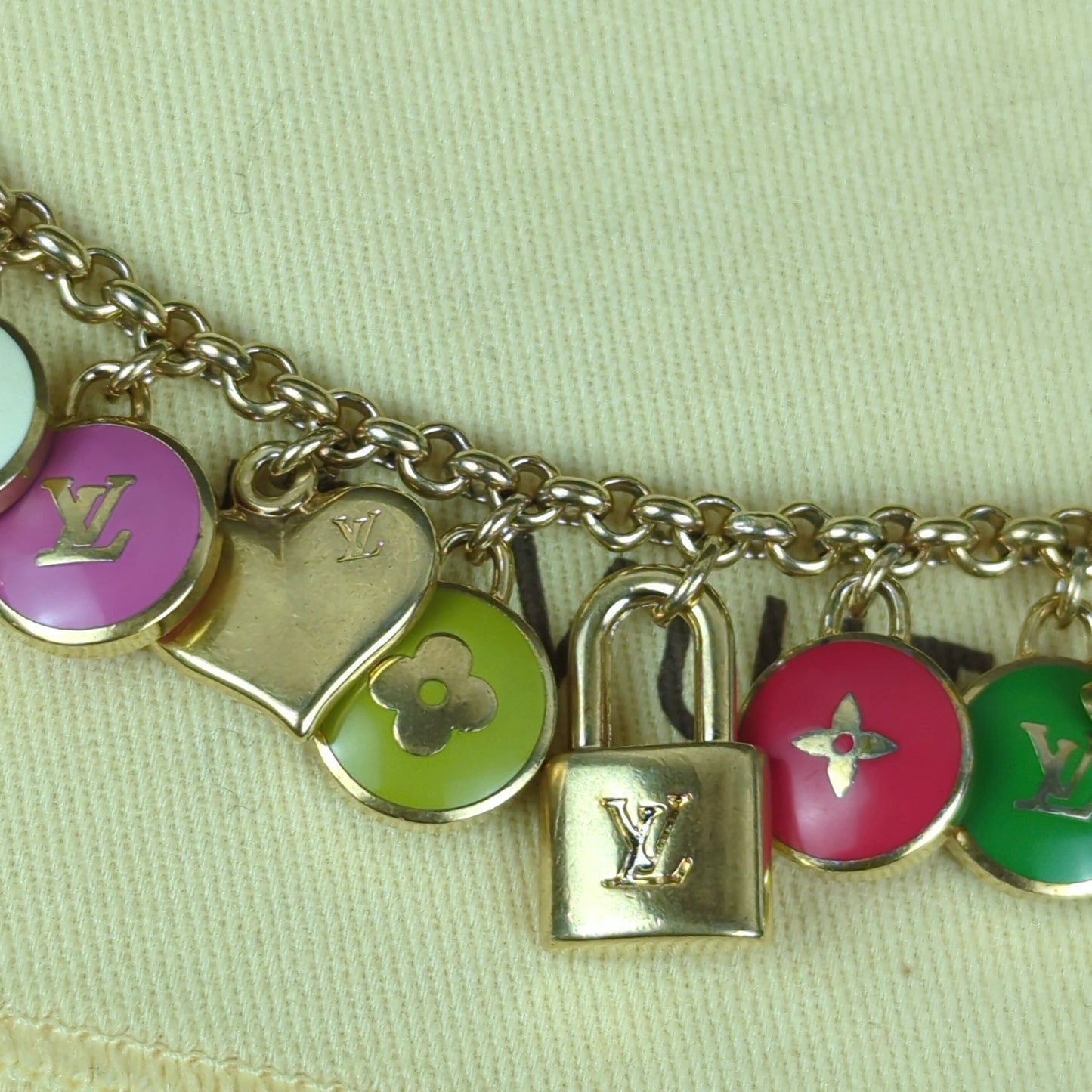 Multicolor Pastilles Bag Charm / Key Chain