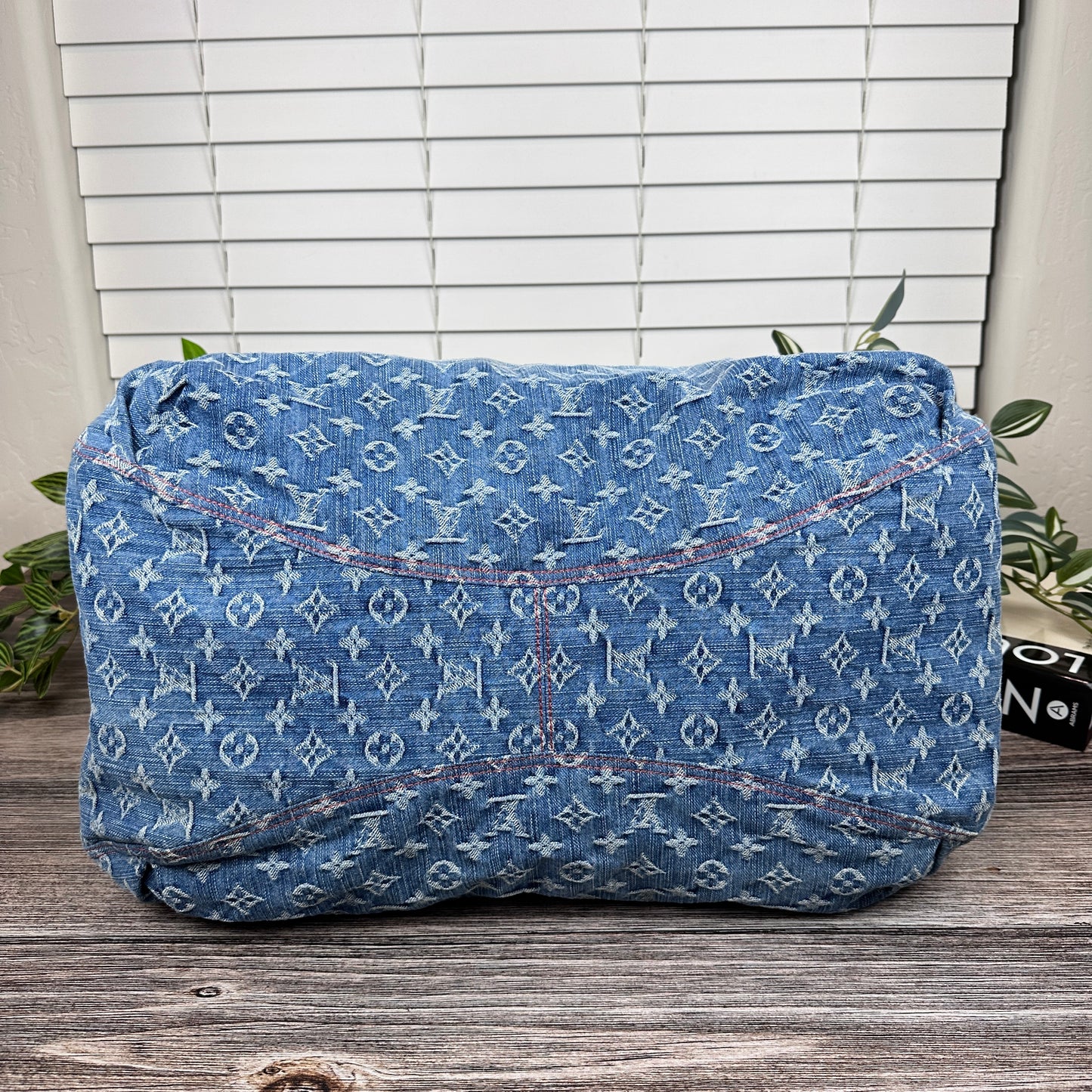 Louis Vuitton Limited Edition Blue Denim Sunlight Bag