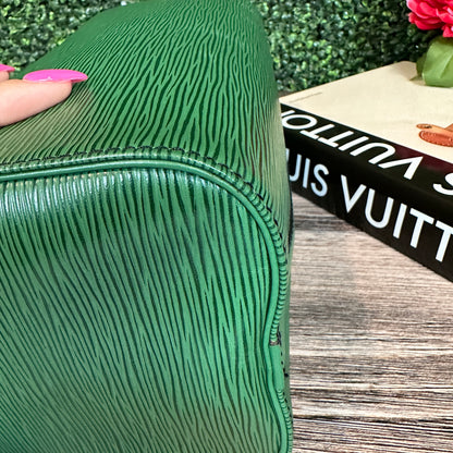 Louis Vuitton Speedy 25 Borneo Green Epi Leather