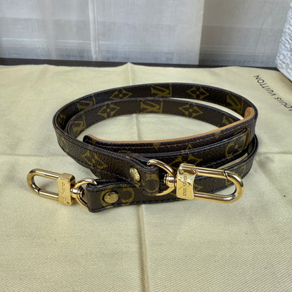 Monogram Canvas Shoulder Strap with Comfort Pad