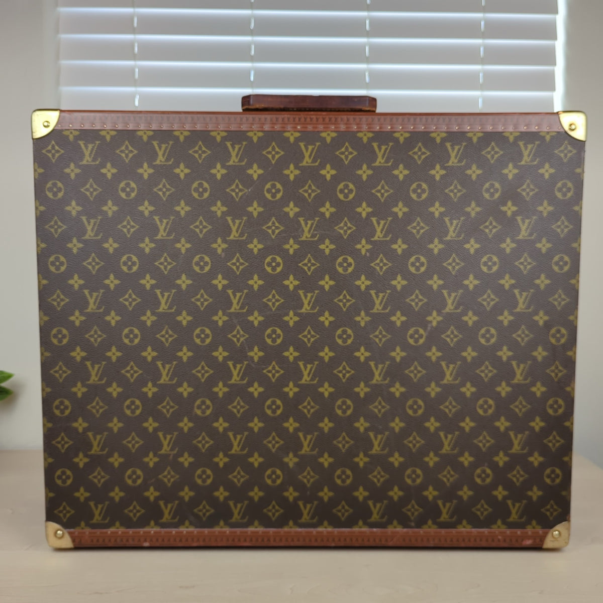 Louis Vuitton Vintage 1960 Monogram Bisten 60 Trunk