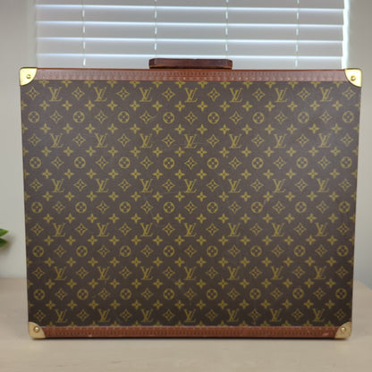 Louis Vuitton Vintage 1960 Monogram Bisten 60 Trunk