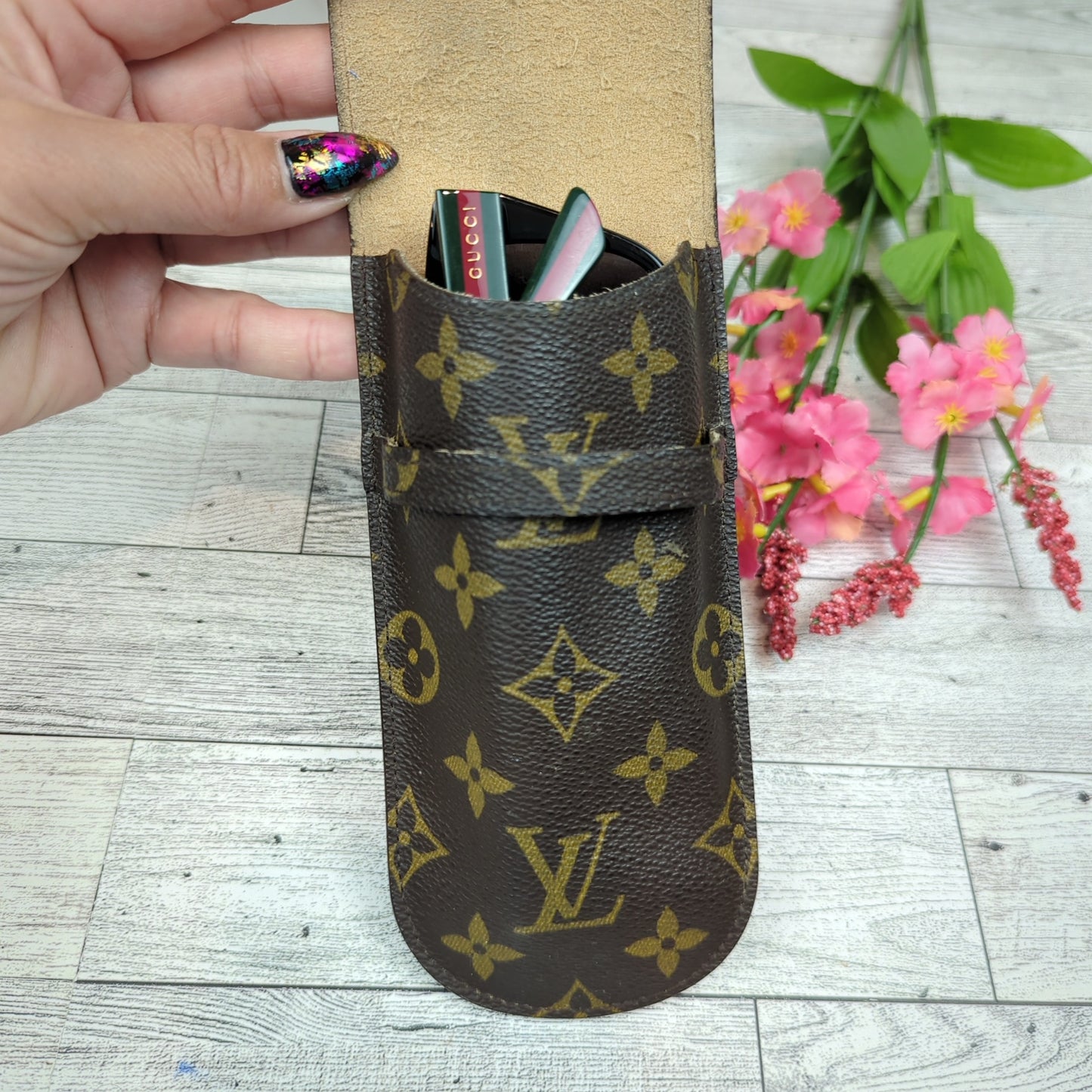 Louis Vuitton Etui Lunettes Rabat Sunglasses Case