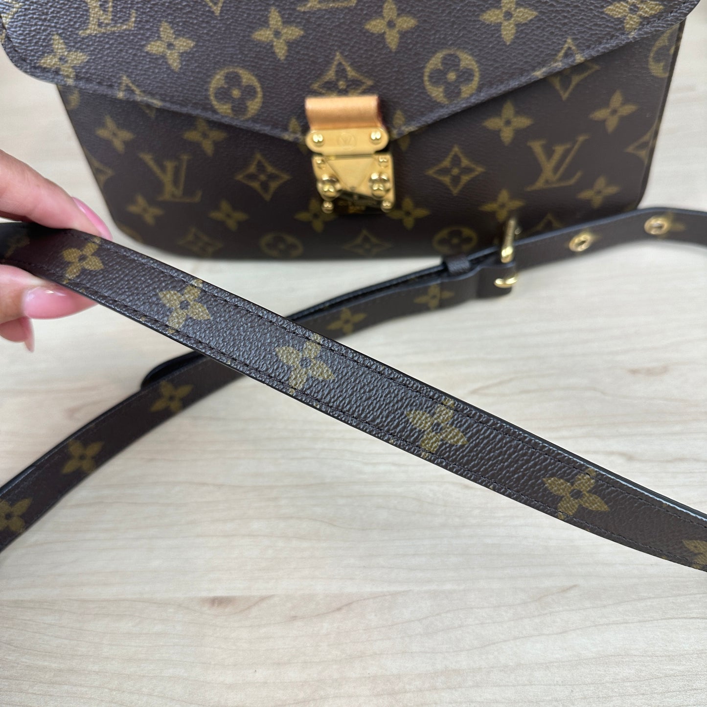 Louis Vuitton Monogram Pochette Metis