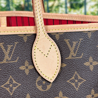 Louis Vuitton Monogram Neverfull MM Cerise