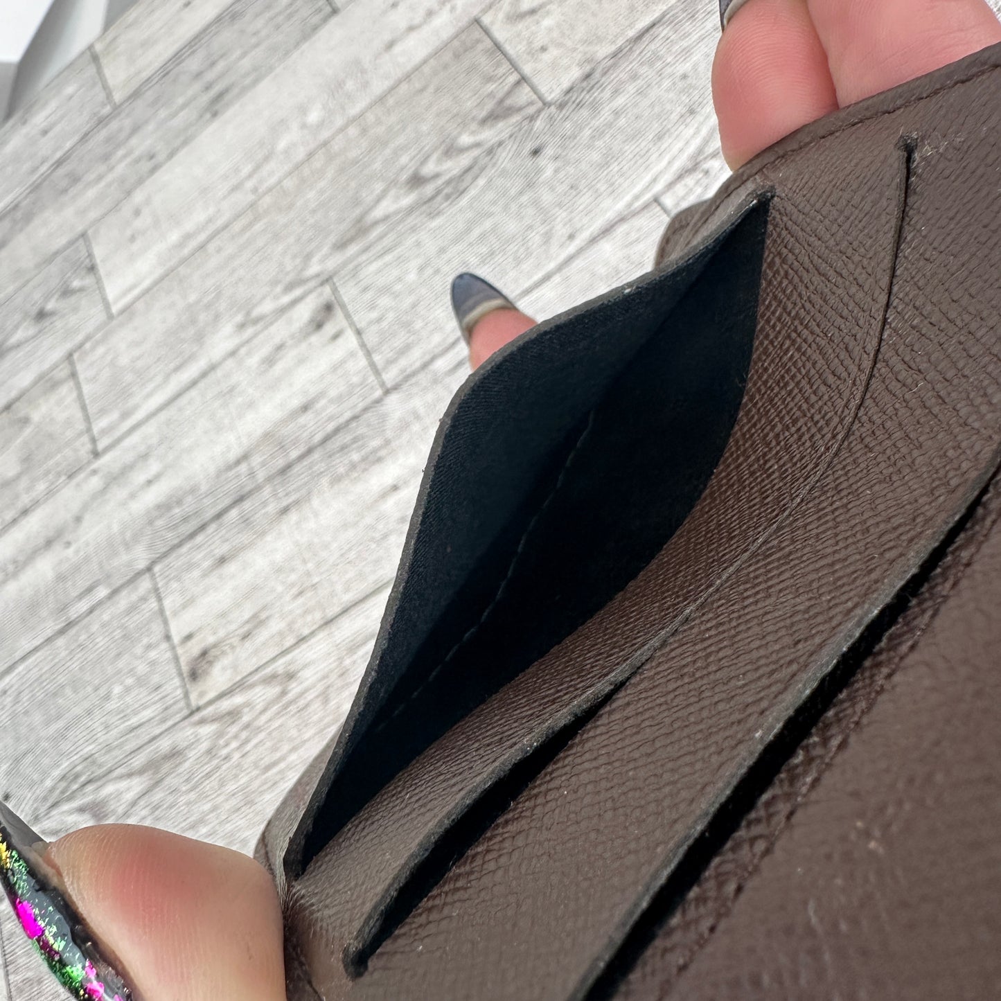 Louis Vuitton Damier Ebene Compact Bifold Zip Wallet