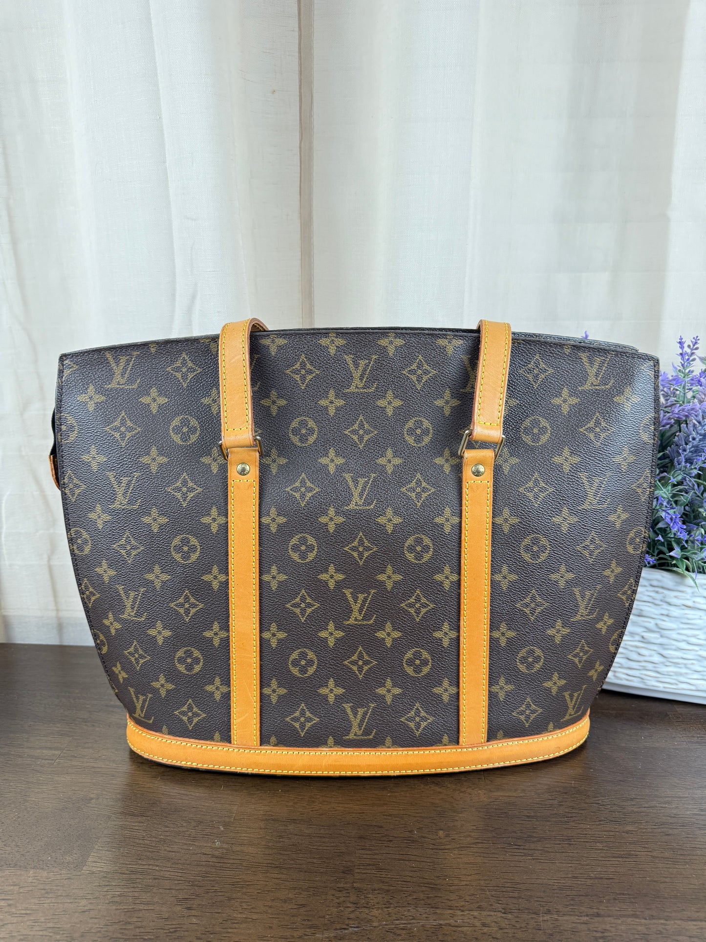 Vintage Monogram Babylone Tote