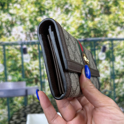 Gucci Ophidia GG Continental Wallet