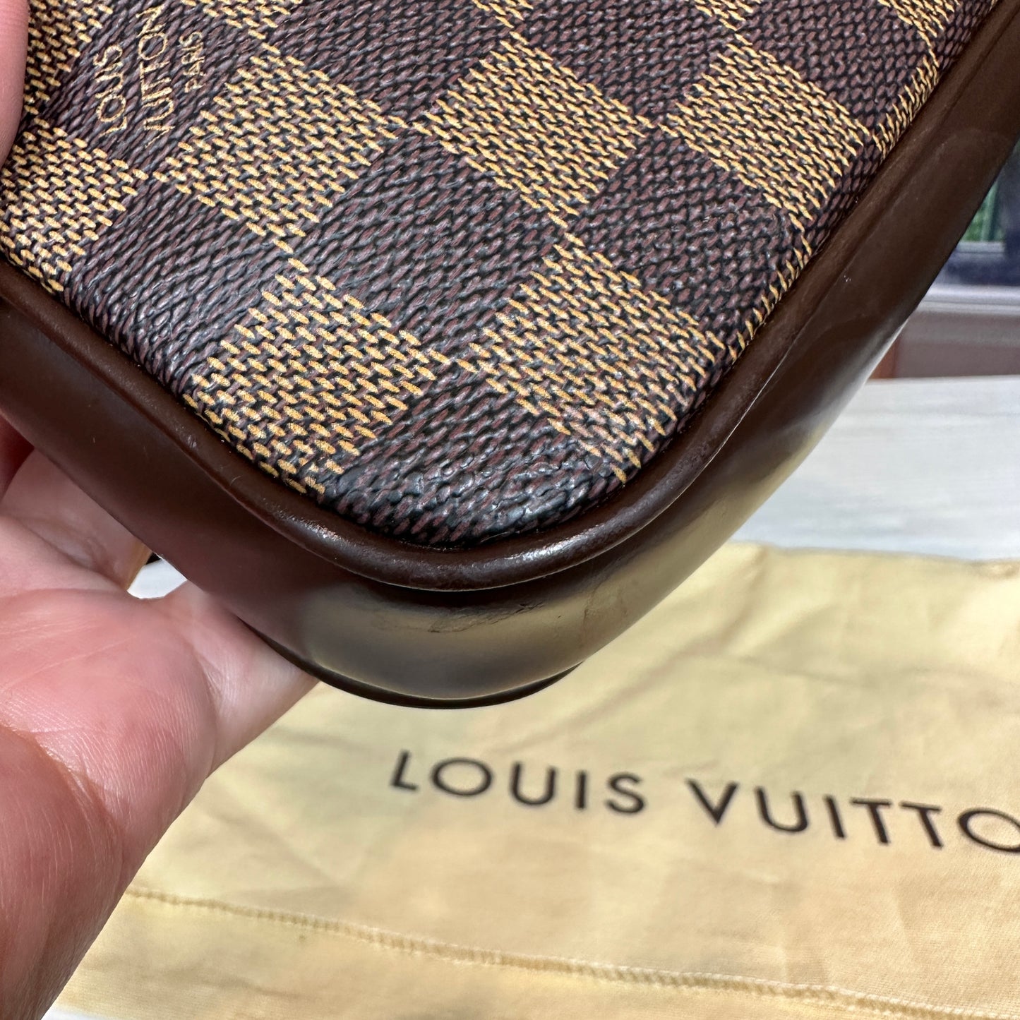 Louis Vuitton Damier Ebene Navona Pochette Accessories
