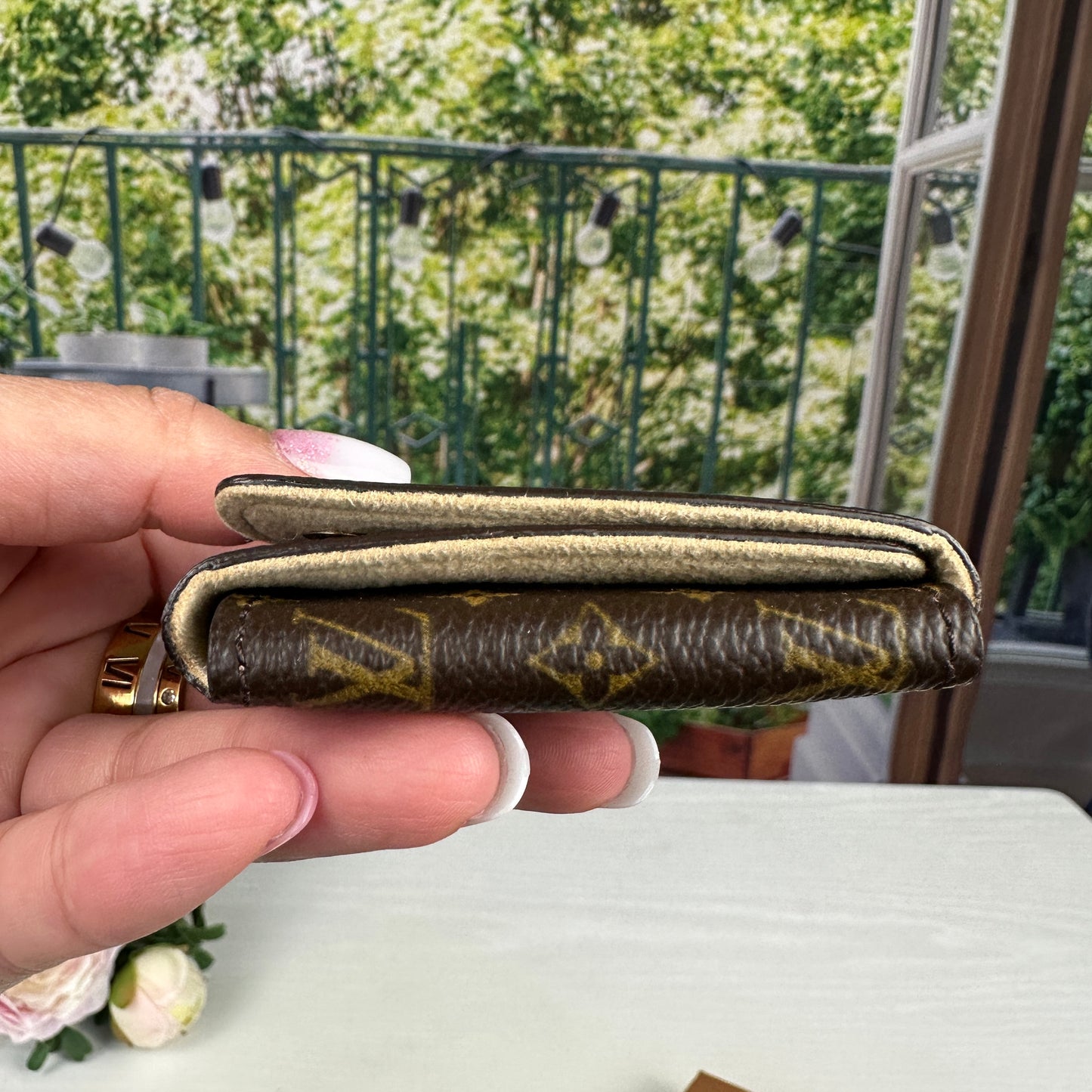 Monogram Travel Jewelry Case