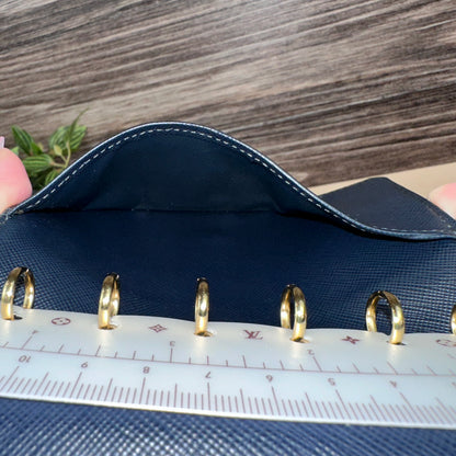 Louis Vuitton Mini Lin Agenda PM Navy Blue