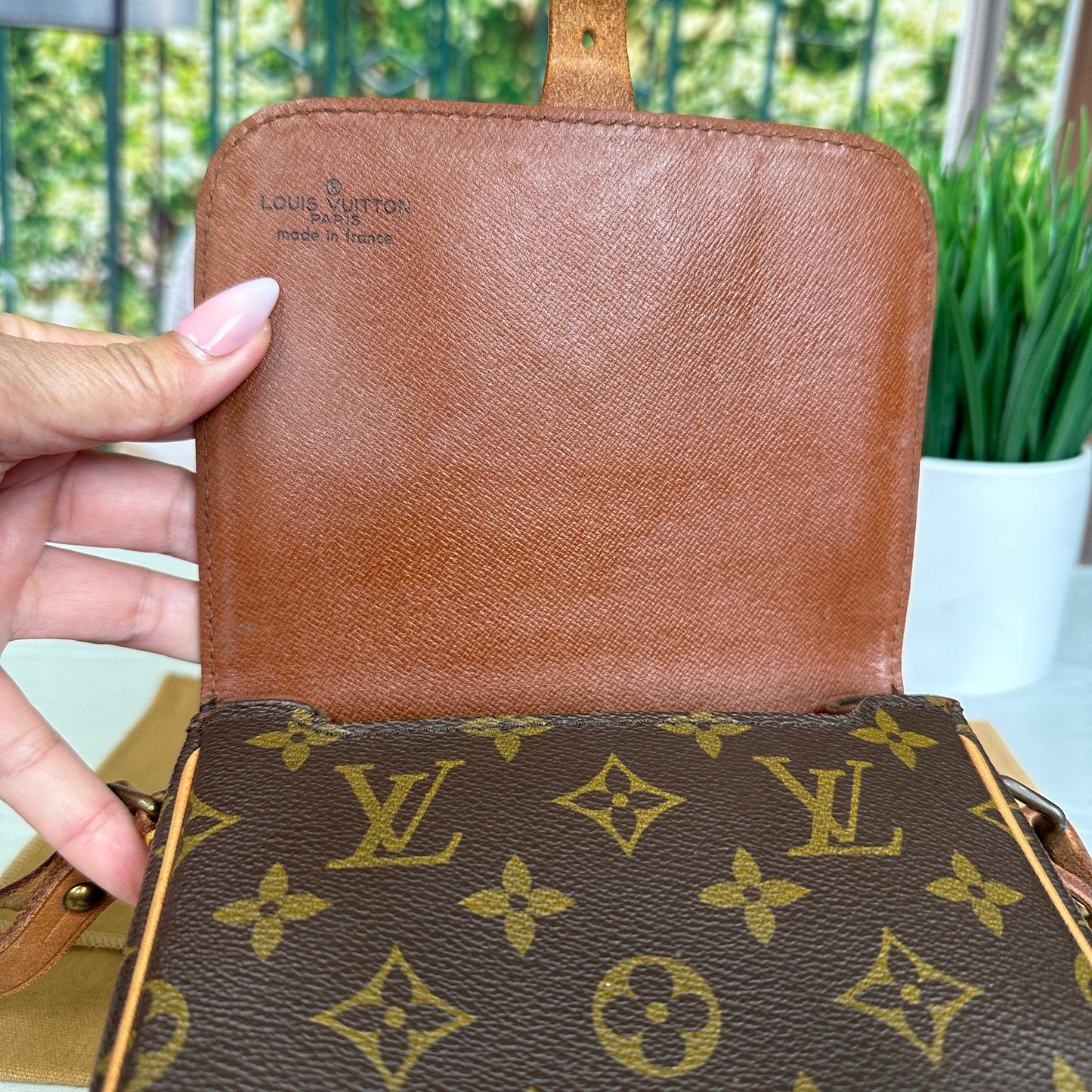 Louis Vuitton Monogram Cartouchiere PM