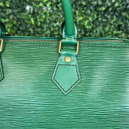 Louis Vuitton Speedy 25 Borneo Green Epi Leather