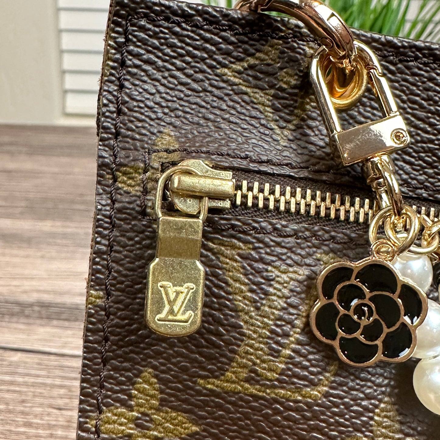 Louis Vuitton Randonnee Pouch Converted to Crossbody Clutch