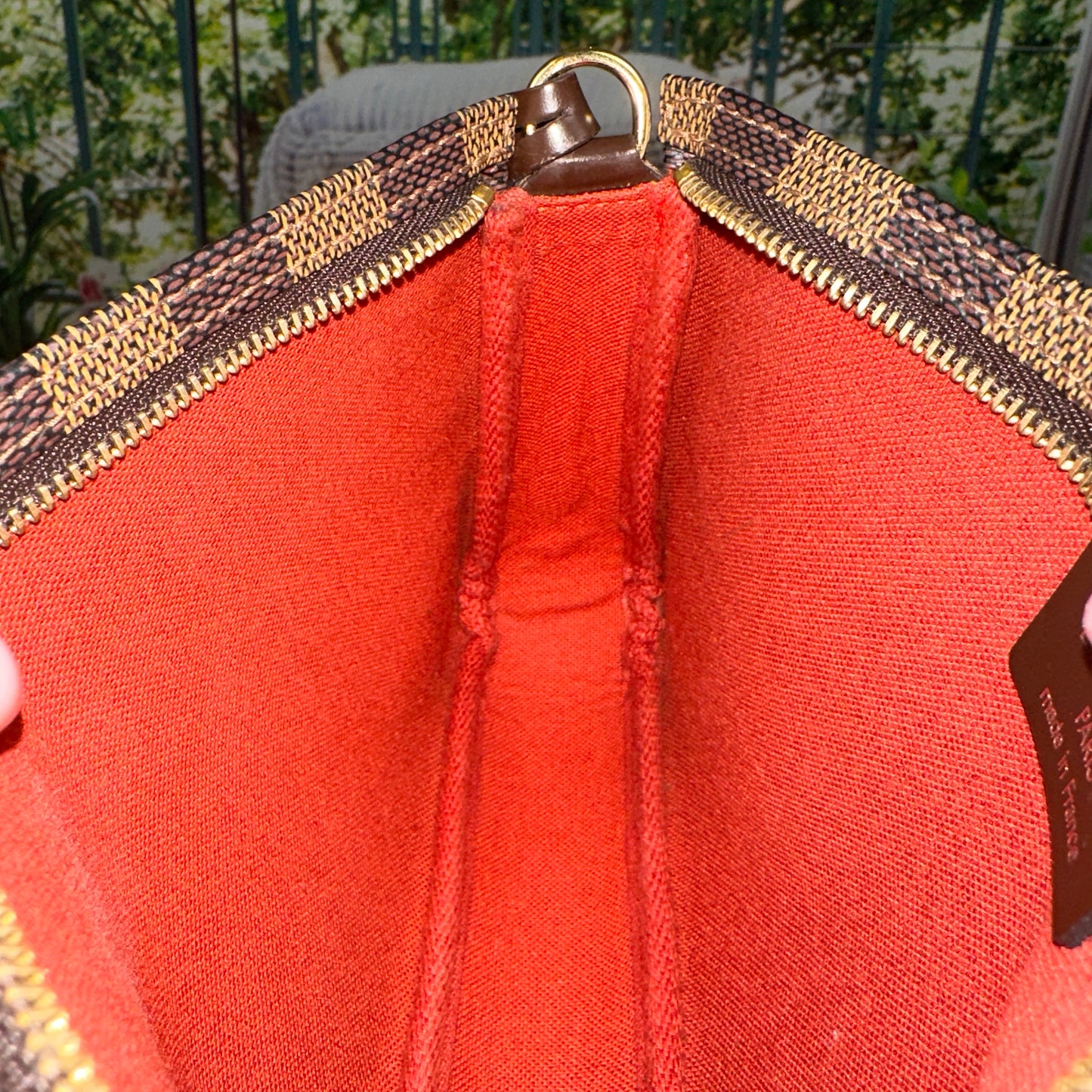 Louis Vuitton Damier Ebene Navona Pochette Accessories