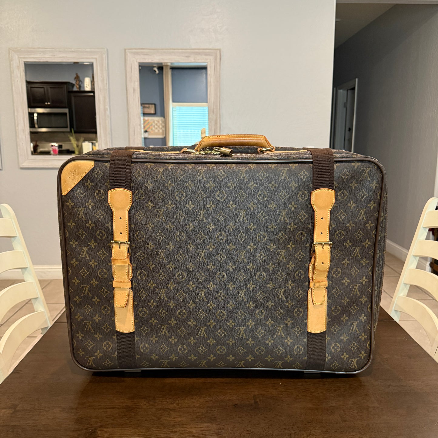 Monogram Satellite 65 Suitcase