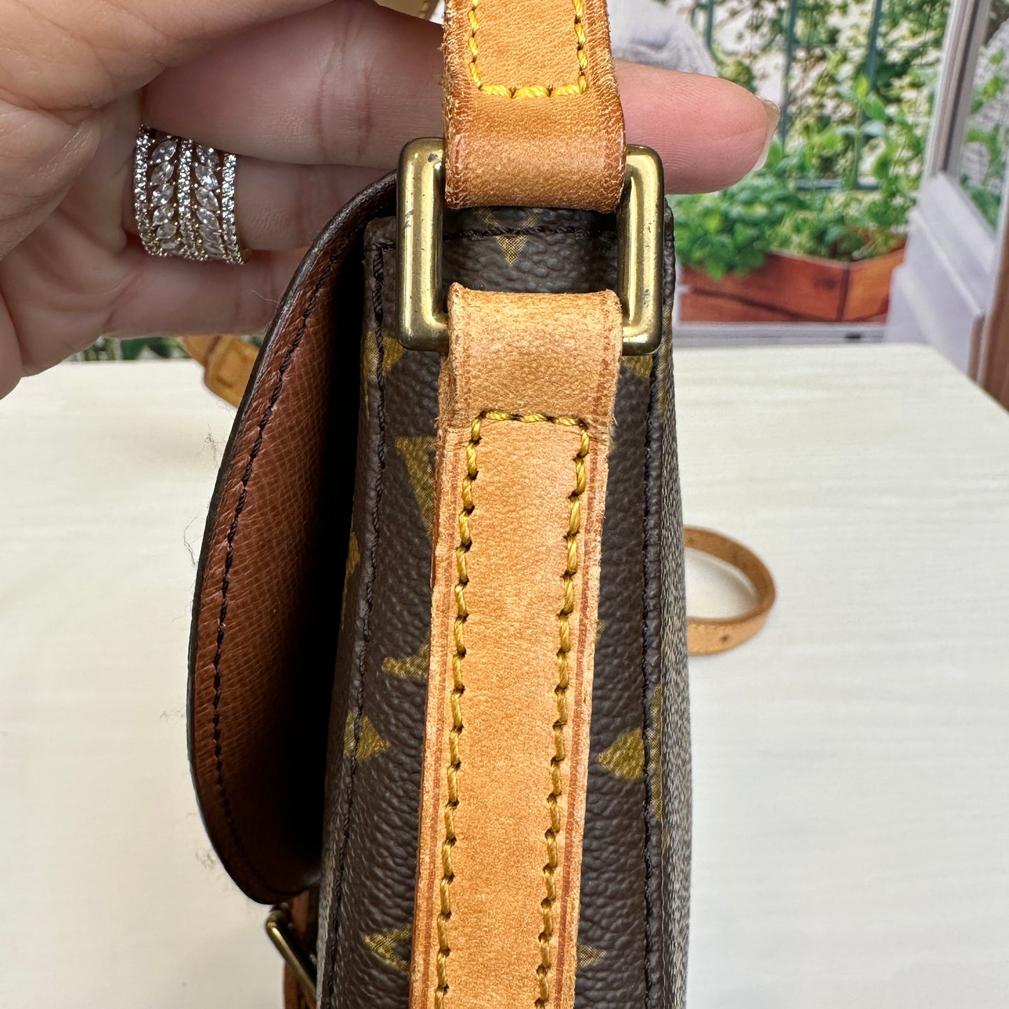 Louis Vuitton Monogram Chantilly MM Crossbody Bag