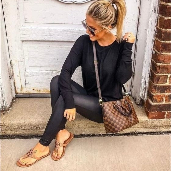 Louis Vuitton Damier Siena PM Two Way Crossbody Bag