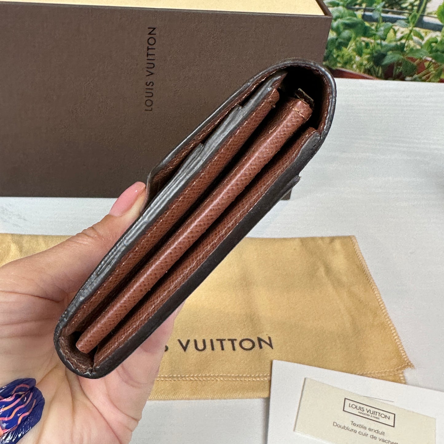 Louis Vuitton Monogram Sarah Wallet New Model