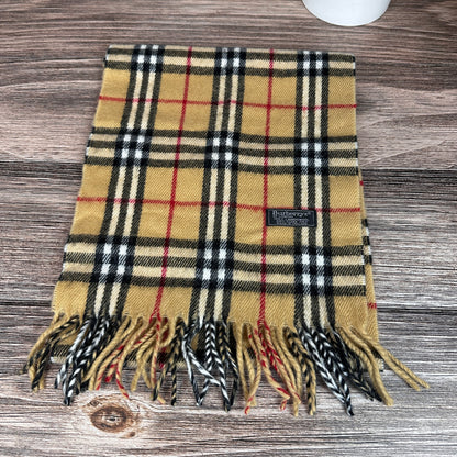 Burberry Check Scarf Beige