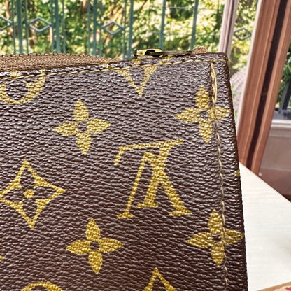 French Company Monogram Porte Document Holder GM